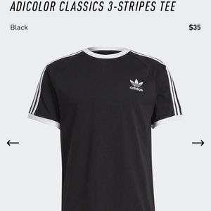 ADIDAS 3-STRIPE SHIRT
